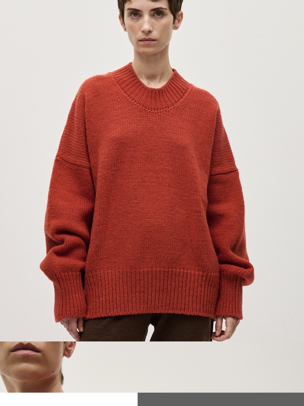Babaa No11 Wool Sweater in Arce